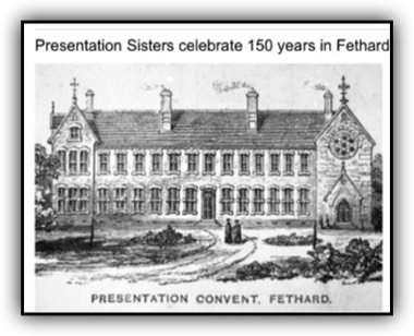 drawing of convent building in Fethard