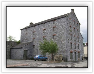 Detached four-bay five-storey former flour mill built 1791