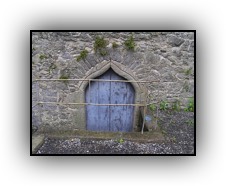 Fethard Medieval doorway at Abbey carpark