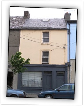 Thumbnail Picture: Main Street, Fethard, Tipperary South 	Terraced single-bay three-storey house, built c. 1790, with attic, and with shopfront to street