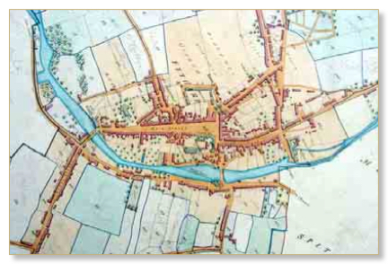 1845 Plan of Fethard