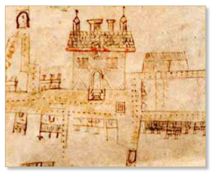 Detail of 1703 Fethard Town Plan