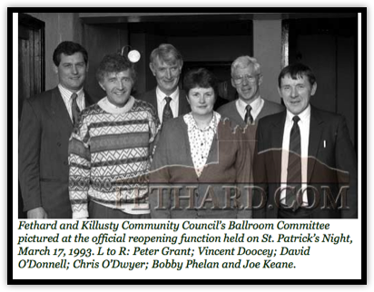 Members of Fethard Ballroom committee