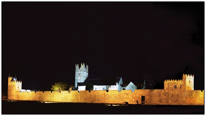 How a restored wall in Fethard could Look in the Future