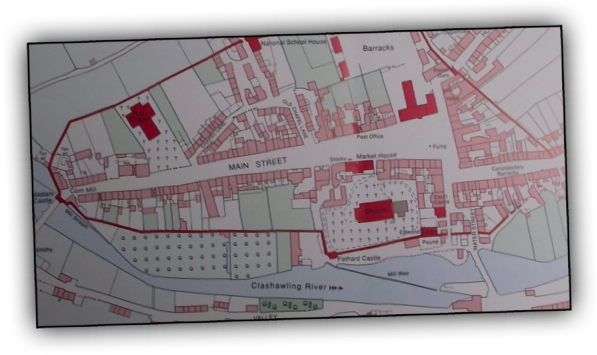 Map of Fethard in 1840