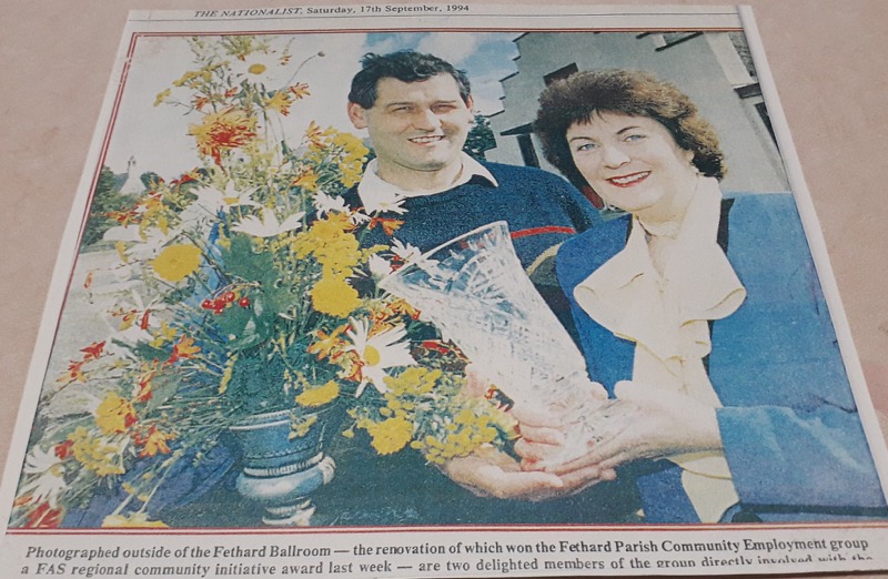 Regional Community initiative award for Fethard Ballroom - Sept. 1994.jpg